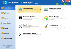 Windows10 Manager v3.8.8 系统优化软件绿色版-特资啦！个人资源分享站