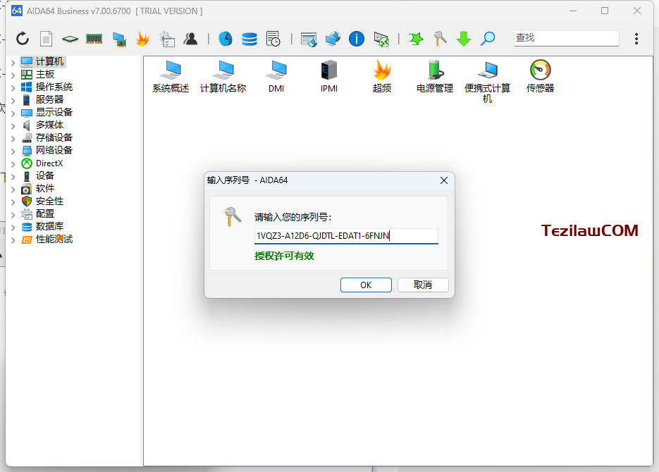 图片[4]-Aida64 Business v7.00.6700 版本 2023.12.24日最新可用激活码-特资啦！个人资源分享站