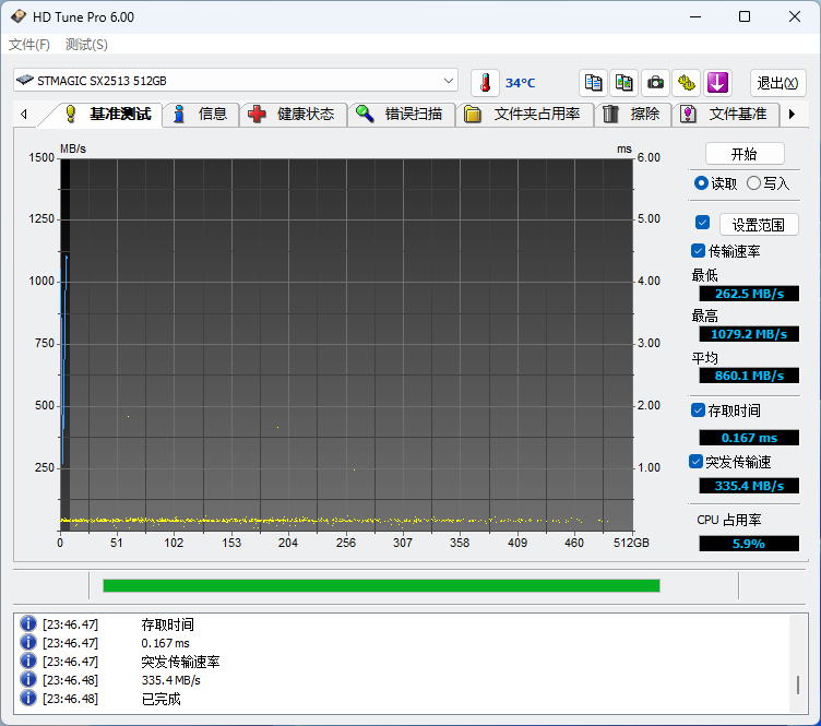 图片[4]-SSD/HDD 硬盘检测工具 HD Tune Pro 6.0.0 破解汉化中文版-特资啦！个人资源分享站